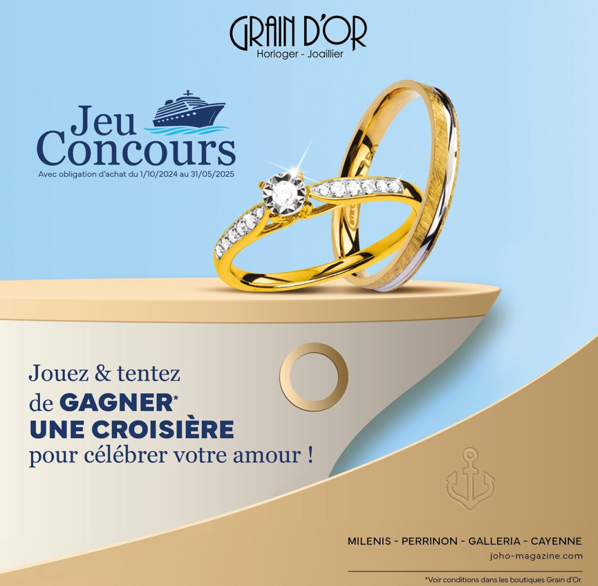 Mariage antilles alliances jeu concours grain d'or